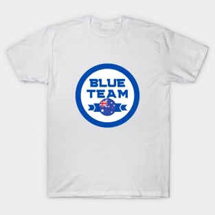 Cybersecurity Blue Team Australia Gamification Badge CTF T-Shirt